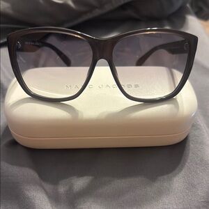 Marc Jacobs Gray Wayfarer Sunglasses